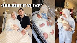 SPONTANEOUS LABOR & DELIVERY VLOG| Second- Time Mom + Positive Birth Experience