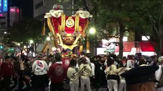 堺まつり 芦原濱 ふとん太鼓 前夜祭 Sakai Festival memories of Eve 2018 出島 西湊 榎 東湊 石津 大甲濱 隅田 北戸川 新在家濱