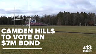 Camden Hills voters to decide on $7 million bond for high school repairs, turf field