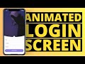 Animated Login Form in React Native (#2 Animations)