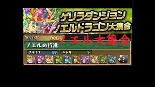 【パズドラ】ノエルドラゴン大集合【マルチ周回】