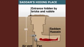 saddam hussein hiding spot