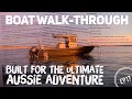 Fishing Obsession shaped our Custom 9.5m fishing Boat: A Walk-Through Ep17