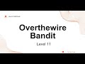 Cyber Security | Linux Basics | OverTheWire | Bandit Level 11 | Decoding Base64 with Linux, Python
