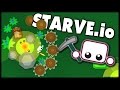 Starve.io - EPIC BASE BUILDING, Spike Walls, Gold Items & Diamond Goals - Starve.io Gameplay