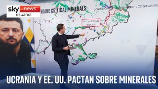 Ucrania firma un acuerdo clave sobre minerales con EE. UU.