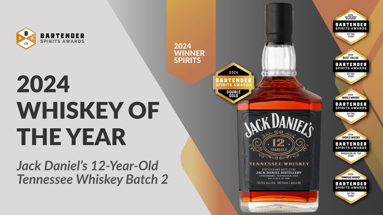 2024 Whisky Of The Year Jack Daniel S 12 Year Old Tennessee Whiskey