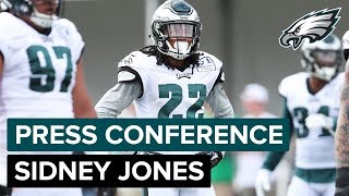Sidney Jones Works Hard to Emulate Patrick Robinson | Eagles Press Conference