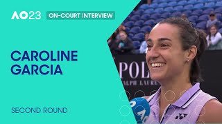 Caroline Garcia On-Court Interview | Australian Open 2023 Second Round