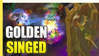 Playing For The Late Game A Golden Singed!