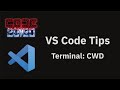 VS Code tips — The terminal CWD setting