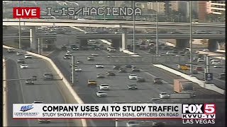 AI used to study Las Vegas traffic, improve safety