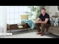 Belham Living Carter Mid Century Modern Bench - Product Review Video