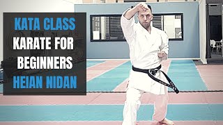 Karate for Beginners  -  Karate KATA - Heian Nidan