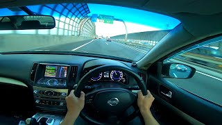 【225馬力の加速力】日産 V36 スカイライン 250GT 高速試乗編  | NISSAN SKYLINE  POV Drive InfinitiM25 Q50