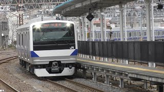 試9322M E531系 K482+K483編成 水戸駅到着