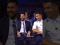 Ronaldo says Messi is GOAT 🐐