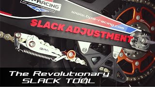 The Revolutionary Motorcycle Chain Slack Adjuster Tool By BPA-RACING