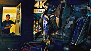 TRANSFORMERS 2007 | Autobots at Sam’s house | full HD 4K