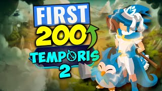 FIRST 200 TEMPORIS RETRO 2 / EXPLICATIONS DU RUSH ( record, etc )