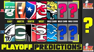 NFL Playoff Predictions after Free Agency (Pre NFL Draft)