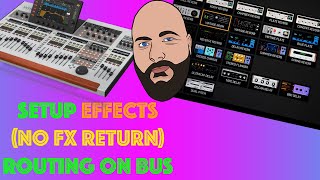 Quick WING Tips - How to Setup effects (No FX Return) Routing on Bus