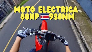 🇨🇷 Probando MOTO ELECTRICA de 80HP en CR | STARK VARG FT/​⁠ @DOGSTREETRIDERCR