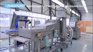 HIWELL chicken nuggets processing line