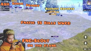 Fnatic 15 Kills Sc0ut on the Flank | Celtz Attanki going insane | ProScrims Esports Finals