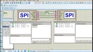 SPI Debugger en Proteus