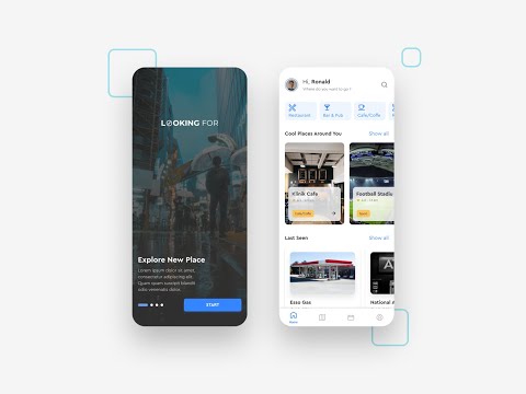 Figma Design – Speed mobile app Art