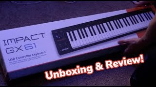 Nektar GX61 Review/Unboxing $90 mdi controller