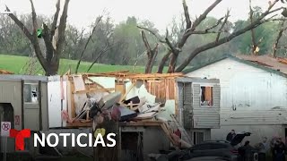 Varios tornados dejan caos y desolación en Oklahoma, Texas y Nebraska | Noticias Telemundo