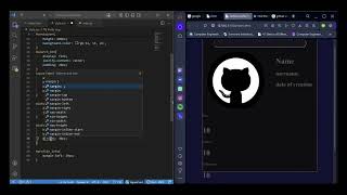 Build a GitHub Account Finder 🔍 | Add this to your portfolio | HTML, CSS & JavaScript