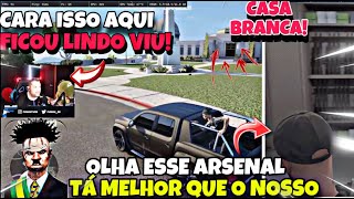 INCRÍVEL😱REAÇÃO DO CORONEL AO CONHECER a CASA BRANCA do PAULINHO GOVERNADOR! FICARAM sem PALAVRAS!