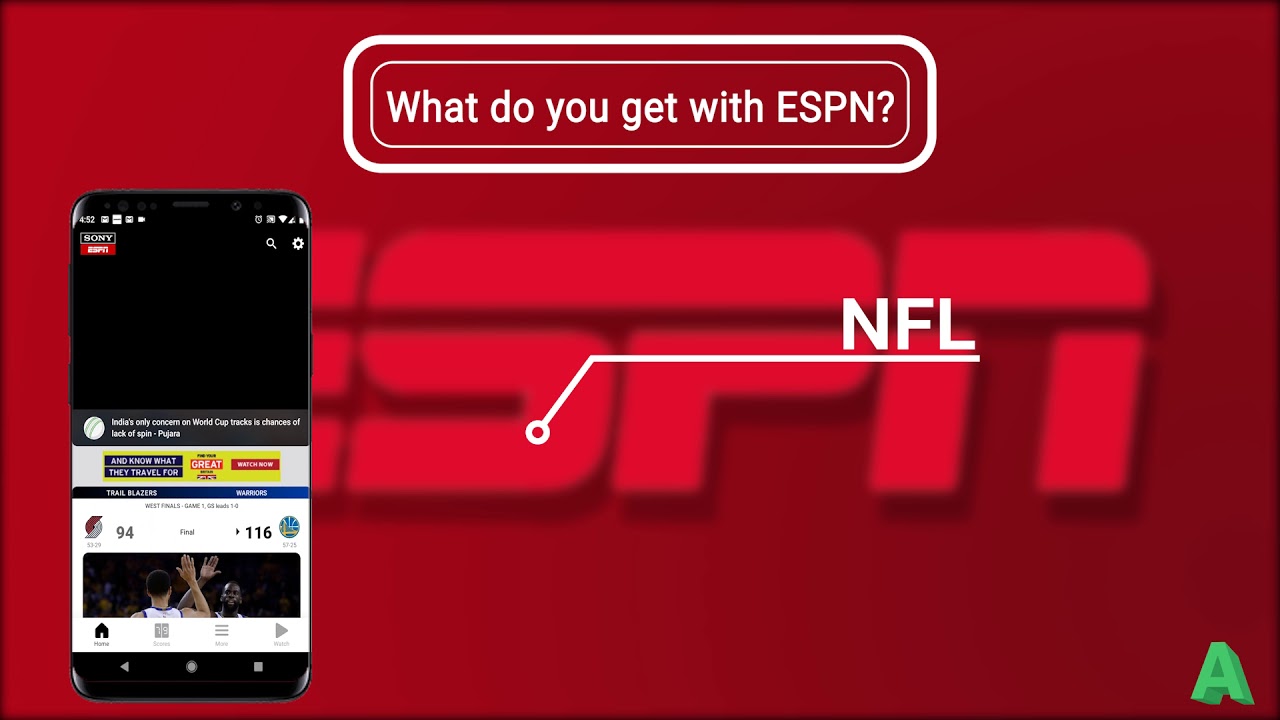 ESPN Sports App Review - YouTube