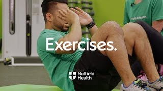 How To Sit up | Nuffield Health