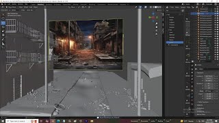 Creating an Abandoned City from Scratch in Blender | 3D Modeling Tutorial