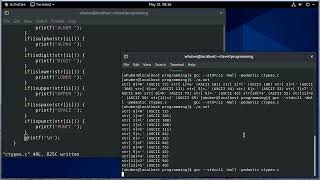 Using ctypes.h in C
