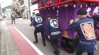 飯坂八幡神社例大祭 飯坂けんか祭り 2024 本祭り 神輿渡御 立綱