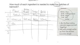 Math 5 - Extending Increasing Patterns