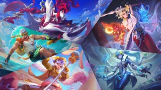 《傳說對決》AOV New Skin 未來新造型【夏洛特、卡莉、瑞克……】