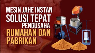 Mesin Pembuat Jahe Instan, 3 Mesin Jahe Instan Yang Jadi Idaman !! CEK KALAU BRANI !! 0821 3534 1996