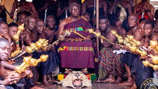 Otumfou Osei Tutu II Destools Sabronum Gyasehene,Akyeamehene involve Galamsey in Sabronum