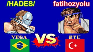 Street Fighter II': Champion Edition - /HADES/ vs fatihozyolu FT5