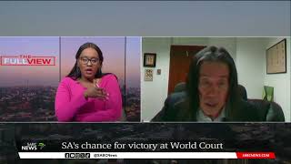 SA genocide case against Israel: Prof. Stephen Chan weighs in