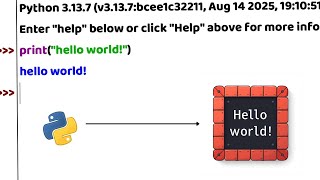 Print "Hello World" in Python | MindBehindCode