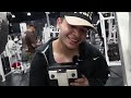 putting rey through a crazy back workout