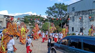 112年 八里五福神將會創會三十週年遶境大典