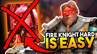 EASY Fire Knight Hard Stage 6 farm with GNUT!!! | Raid: Shadow Legends